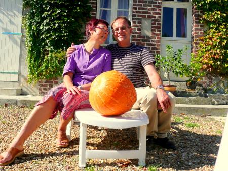 la citrouille d'halloween